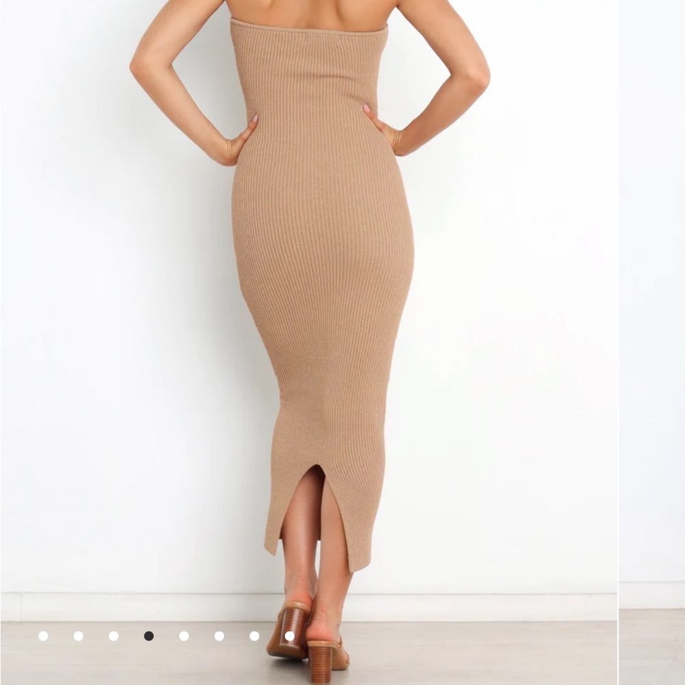 Petal & Pup Jenica Dress-beige - Picture 2 of 3